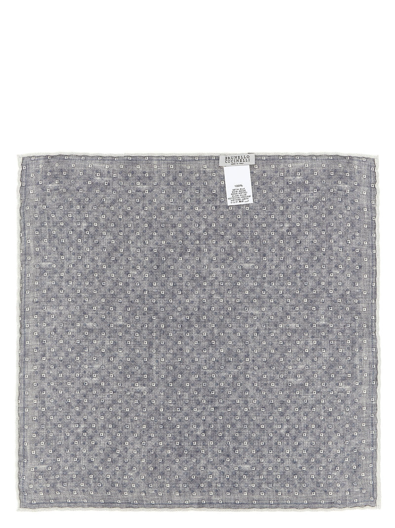 Brunello Cucinelli Multicolor Silk Foulard