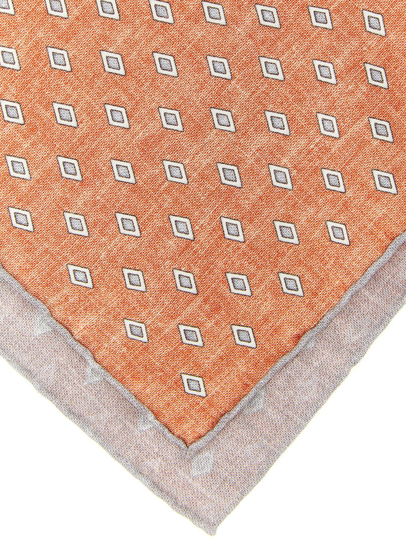 Brunello Cucinelli Multicolor Silk Pocket Square