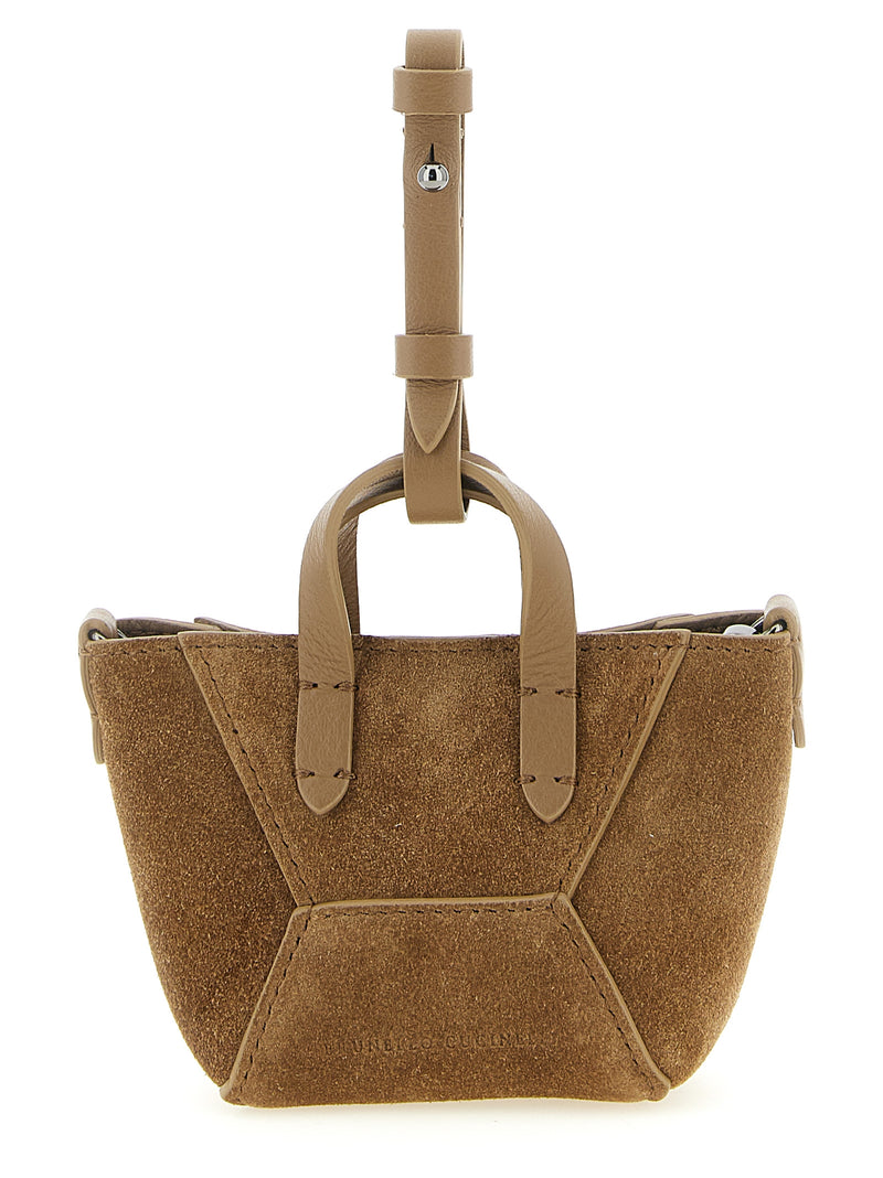 Brunello Cucinelli Brown Calfskin Accessories
