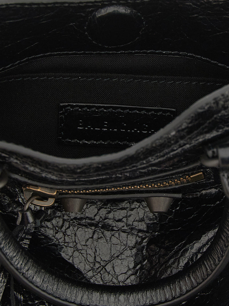 Balenciaga Black Lamb Leather Accessories
