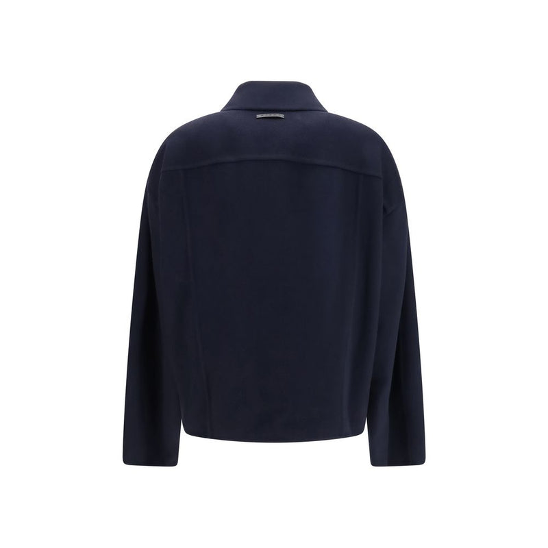 Marni Blue Wool Oves Aries Jacket