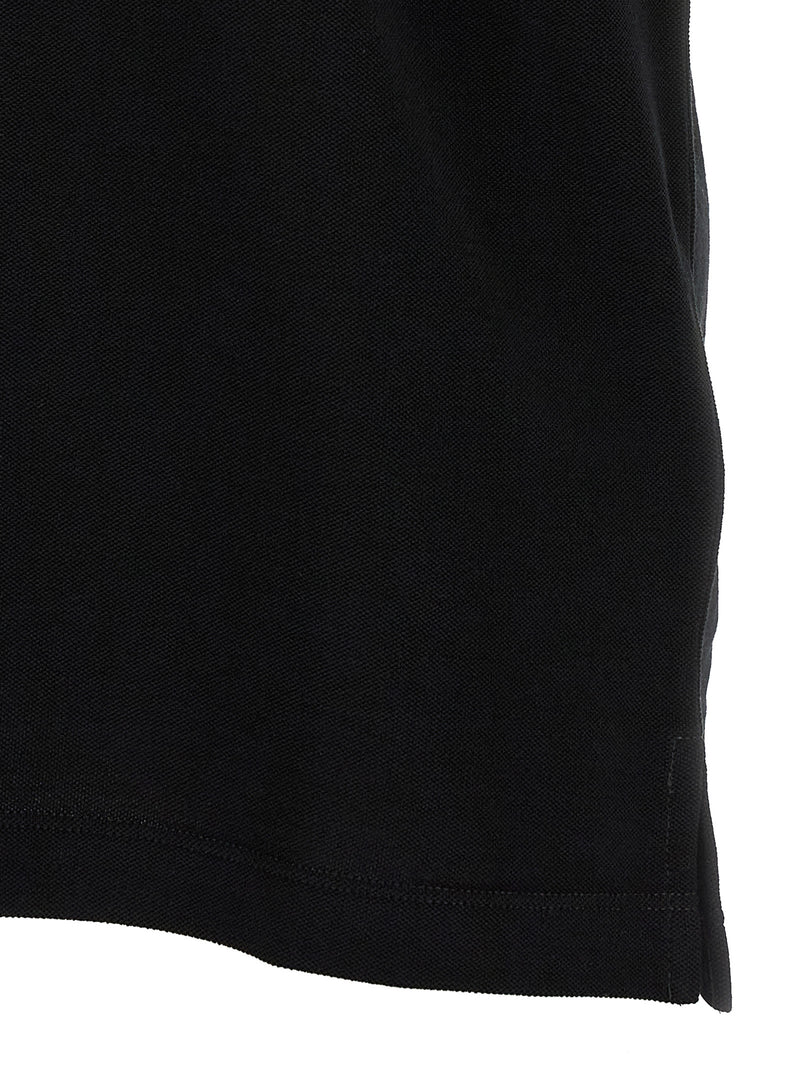 Fendi Black Cotton Polo Shirt