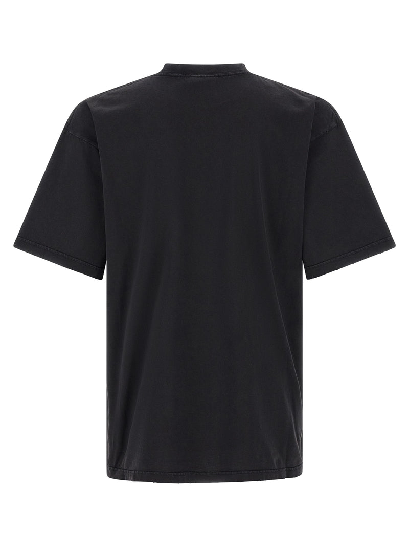 Balenciaga Black Cotton T-Shirt