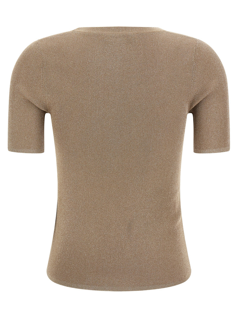 Max Mara Beige Polyamide T-Shirt