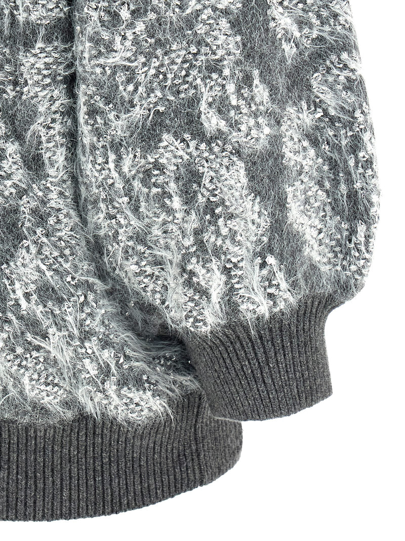NUDE Gray Wool Cardigan