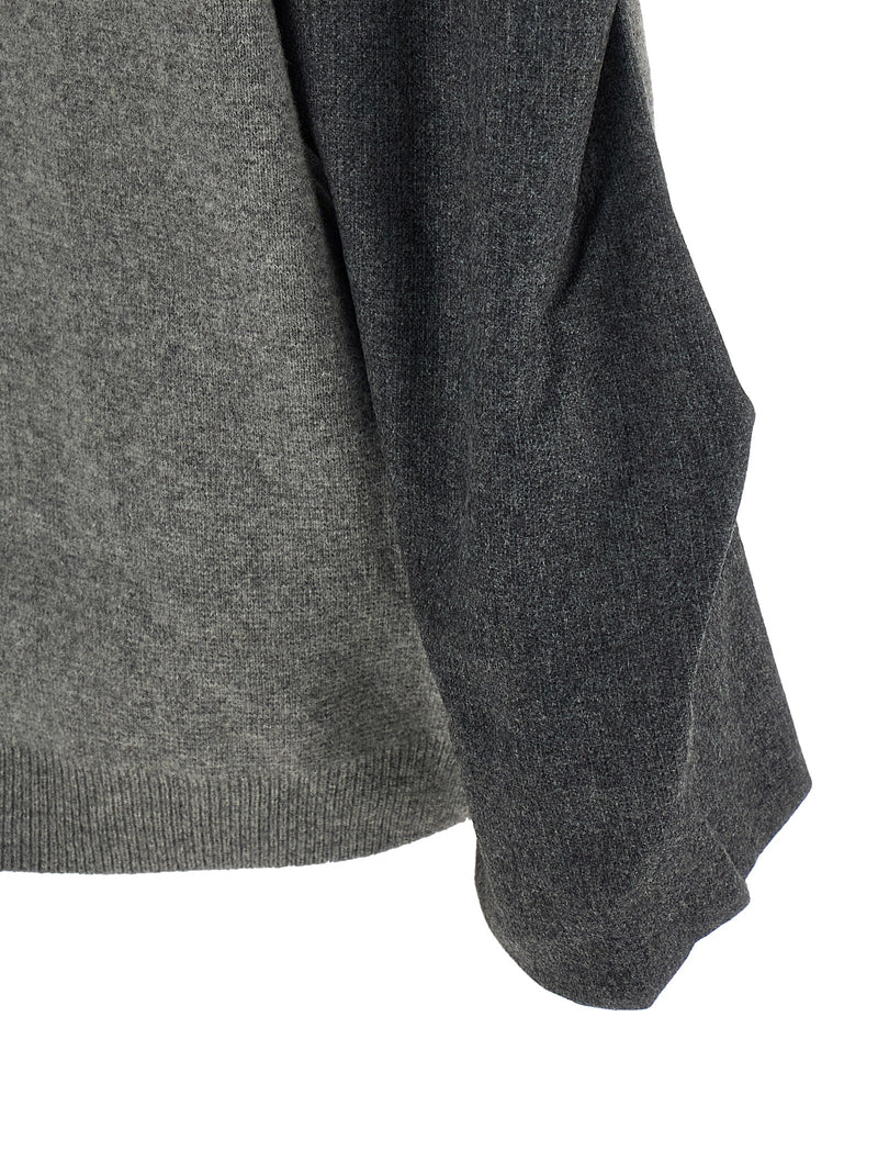 NUDE Gray Wool Cardigan