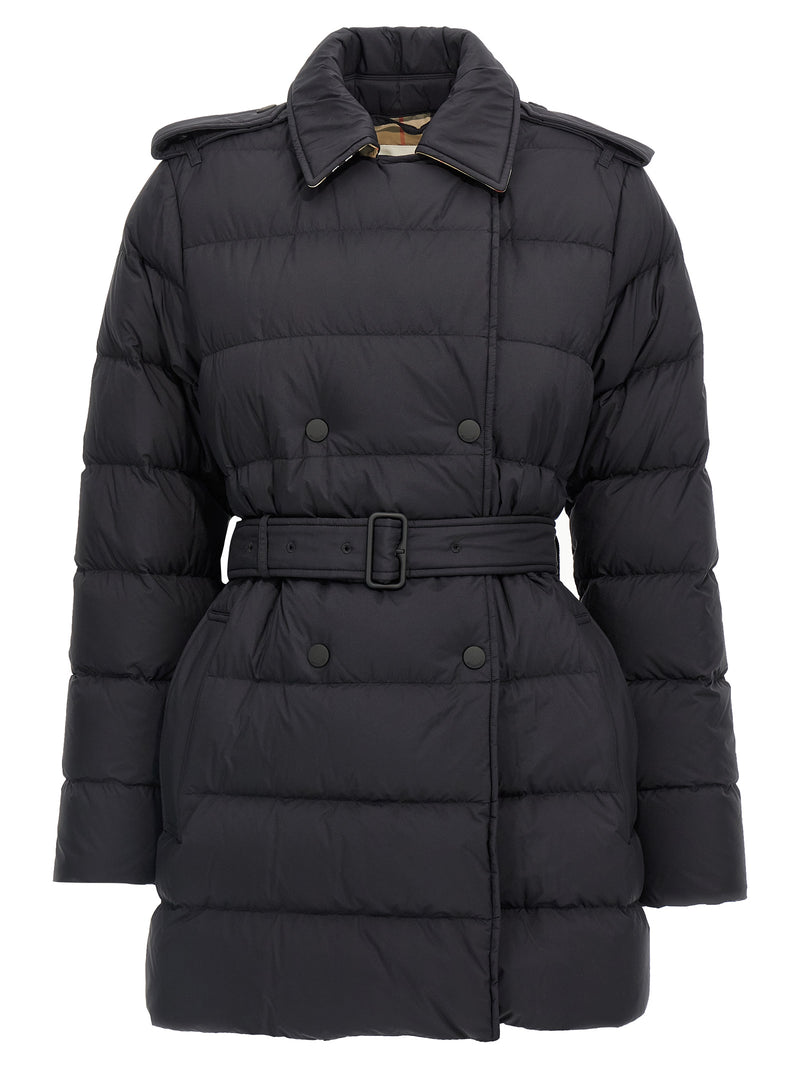 Burberry Black Polyamide Coat