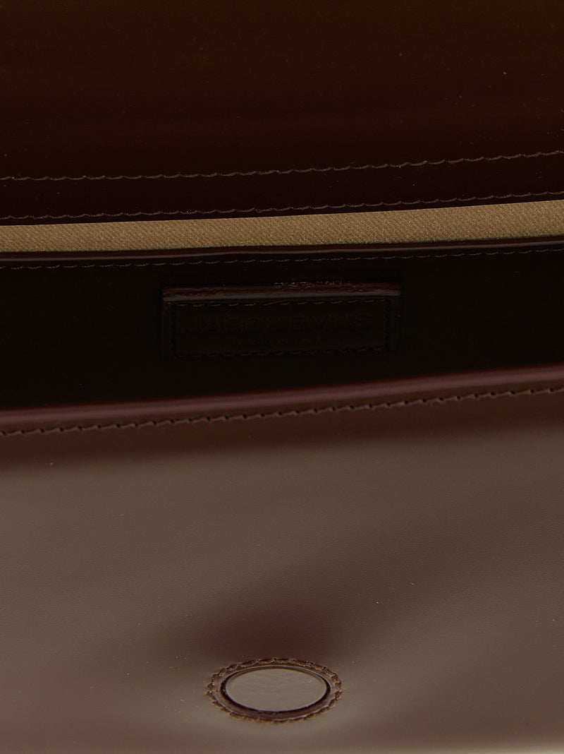 Jacquemus Brown Calfskin Handbag