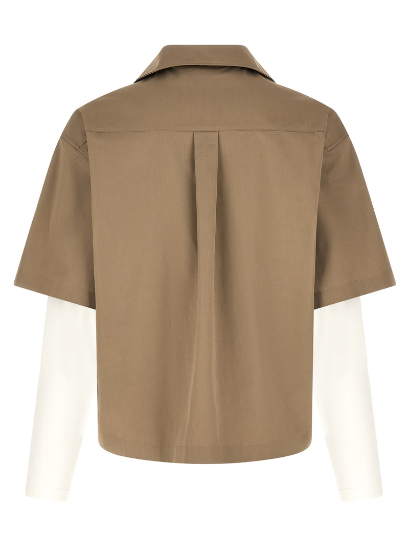 Balenciaga Beige Cotton Blouse