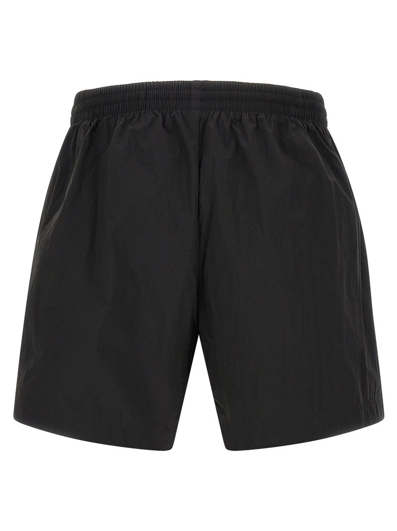 Balenciaga Black Polyamide Shorts