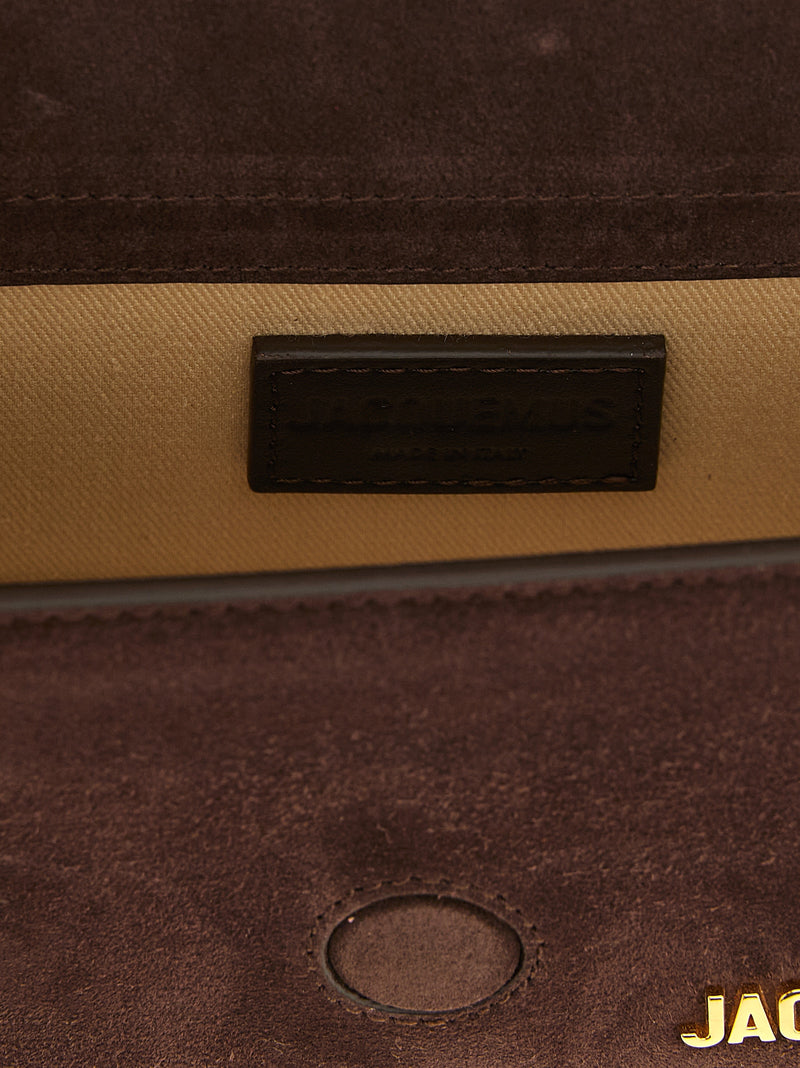 Jacquemus Brown Calfskin Handbag