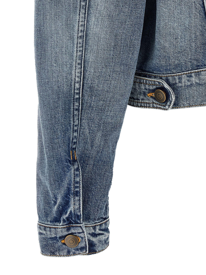 Maison Margiela Blue Cotton Denim Jacket