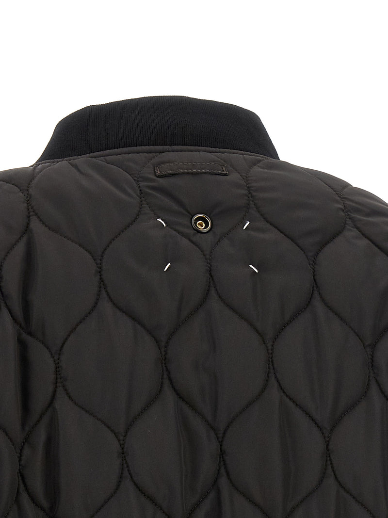 Maison Margiela Brown Polyamide Bomber