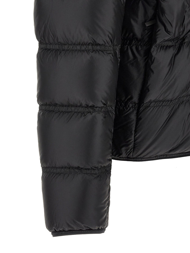 Moncler Black Polyamide Full-Length Jacket