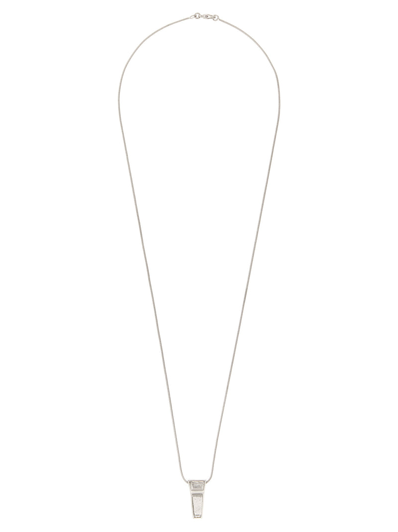 Rick Owens Silver Brass Necklace
