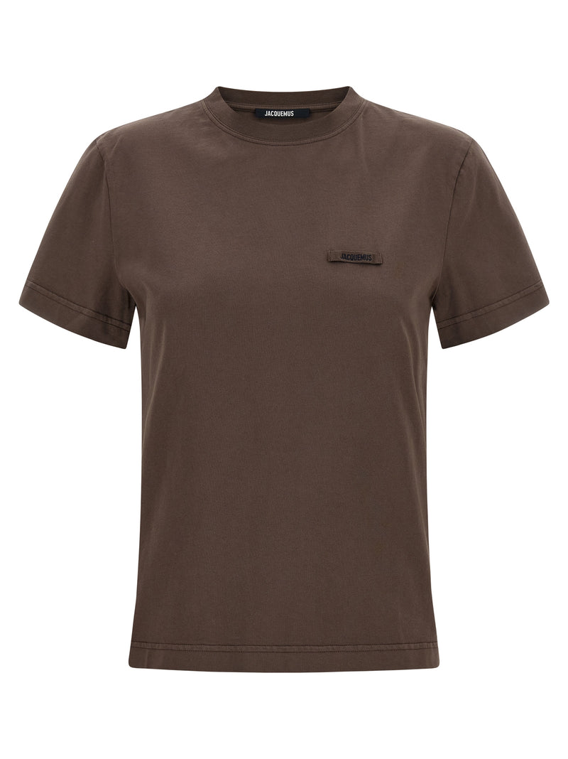 Jacquemus Brown Cotton T-Shirt