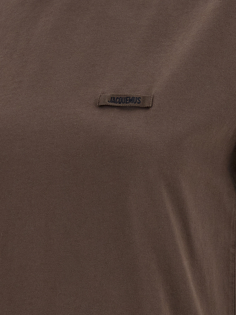 Jacquemus Brown Cotton T-Shirt