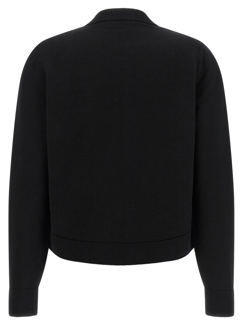 Moncler Black Polyester Cardigan