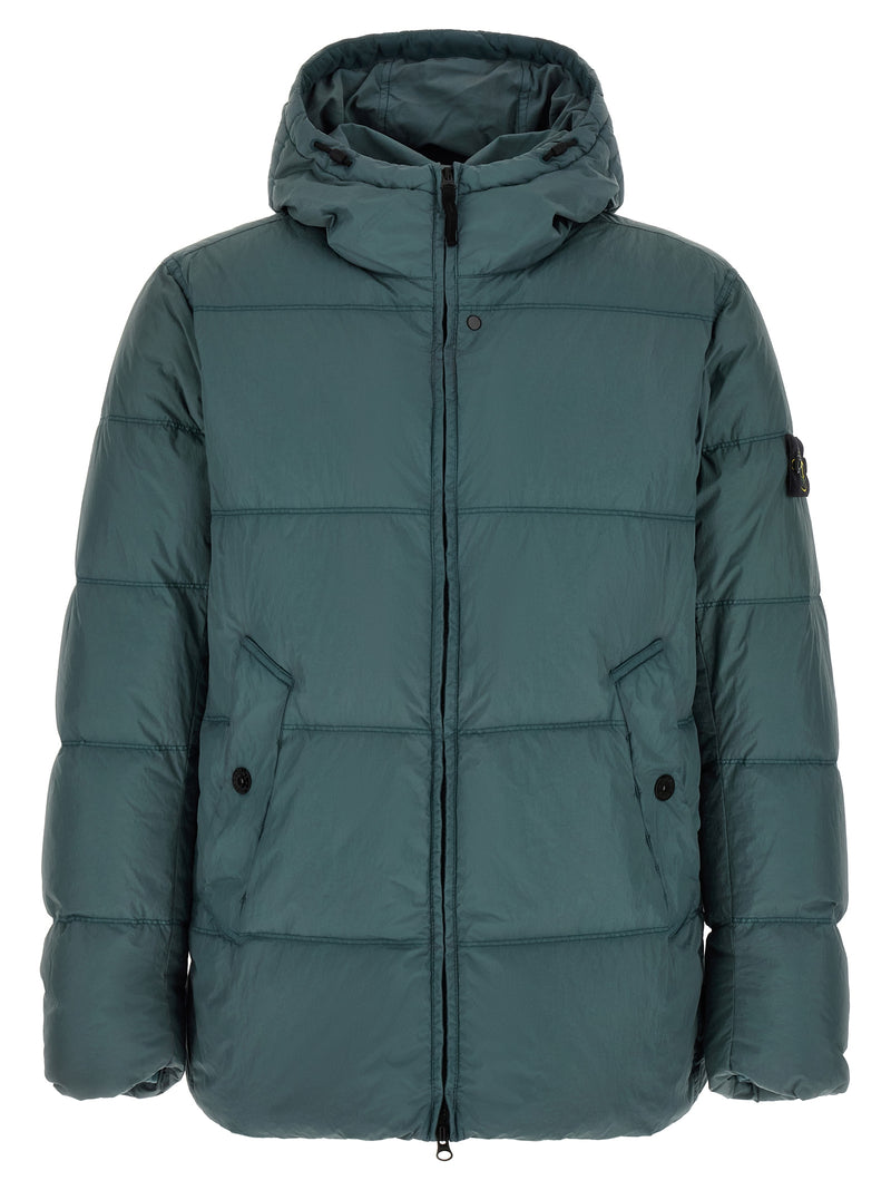 Stone Island Bicolor Polyamide Full-Length Jacket