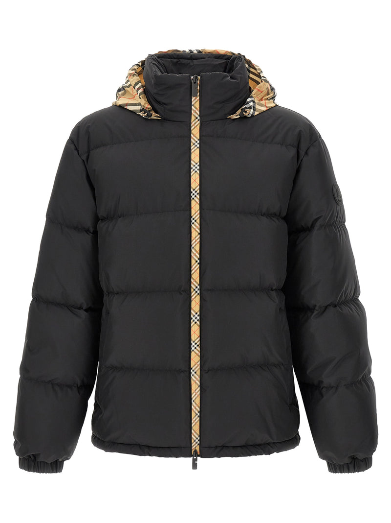 Burberry Black Polyester Parka