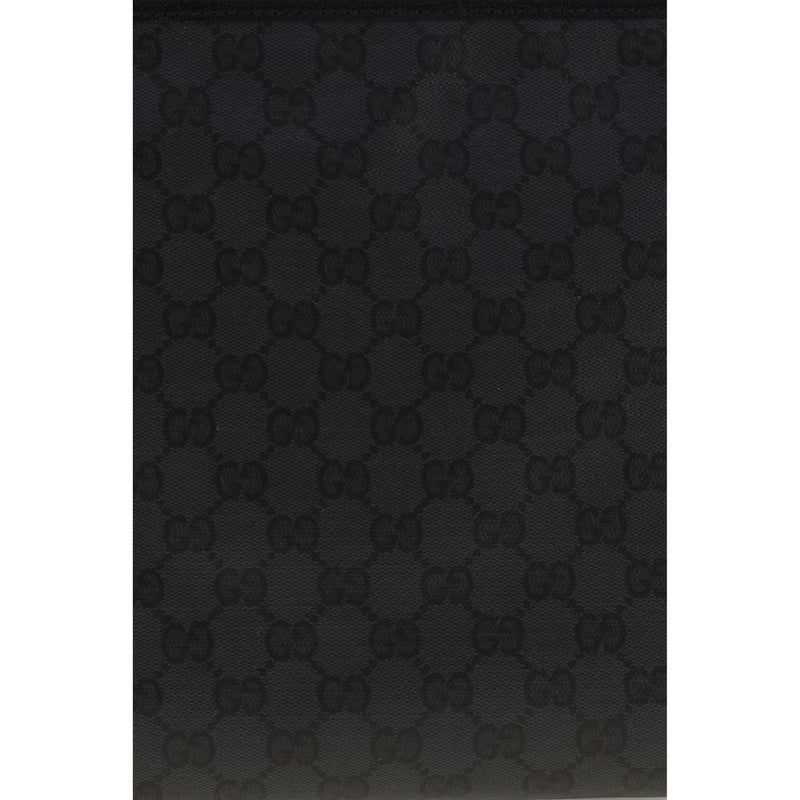 Gucci Black Cotton Shoulder Bag