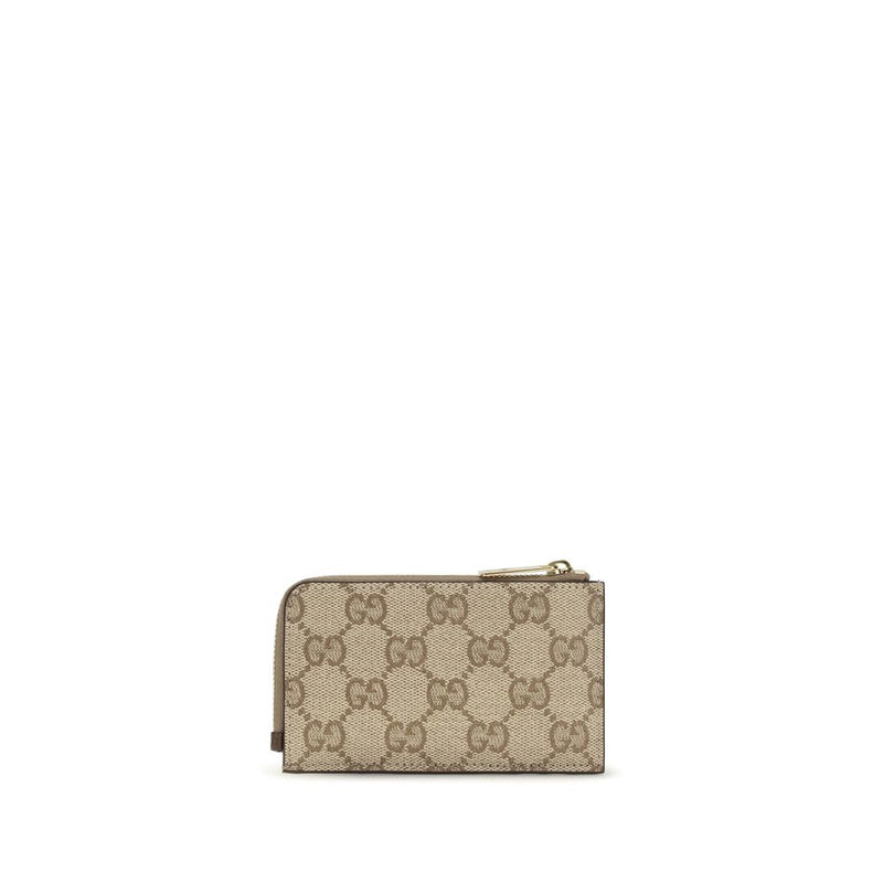 Gucci Beige Cotton Wallet