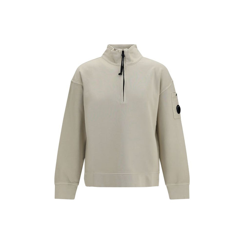 C.P. Company Beige Cotton Sweatshirt