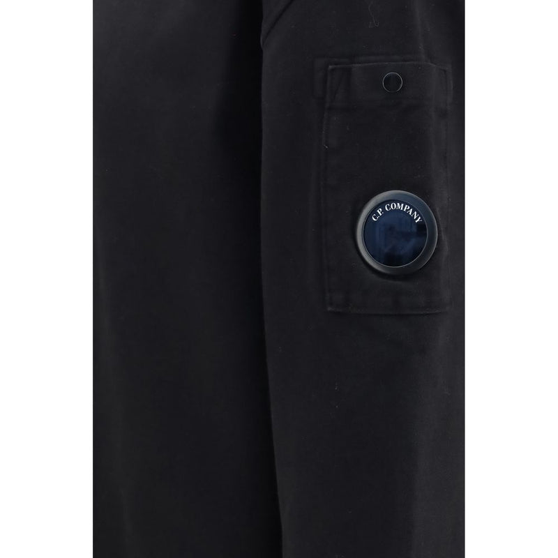 C.P. Company Black Cotton Sweatshirt