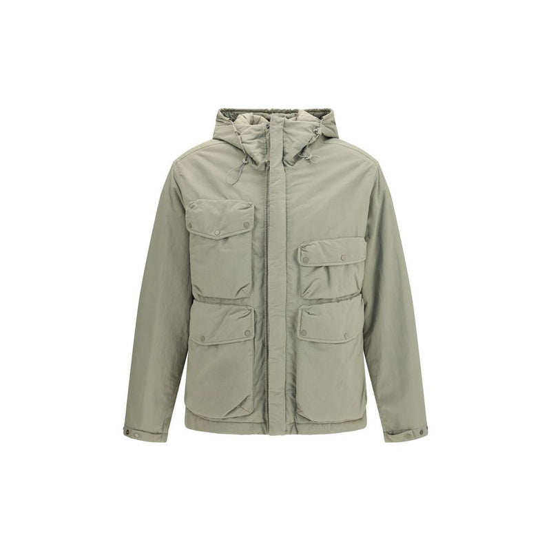 C.P. Company Gray Polyamide Full-Length Jacket