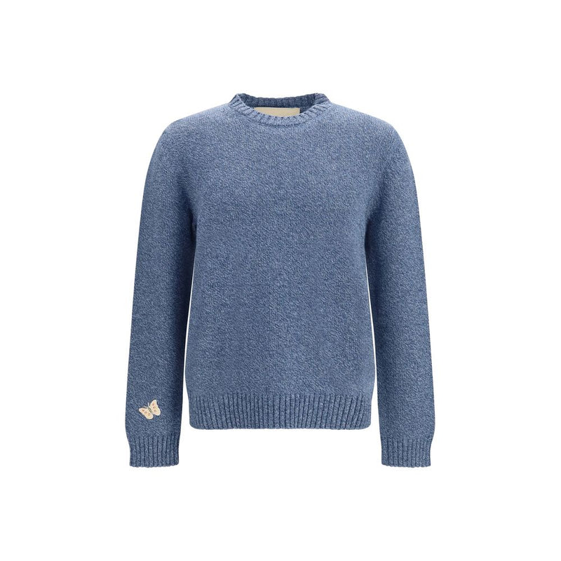 Valentino Garavani Blue Wool Oves Aries Sweatshirt