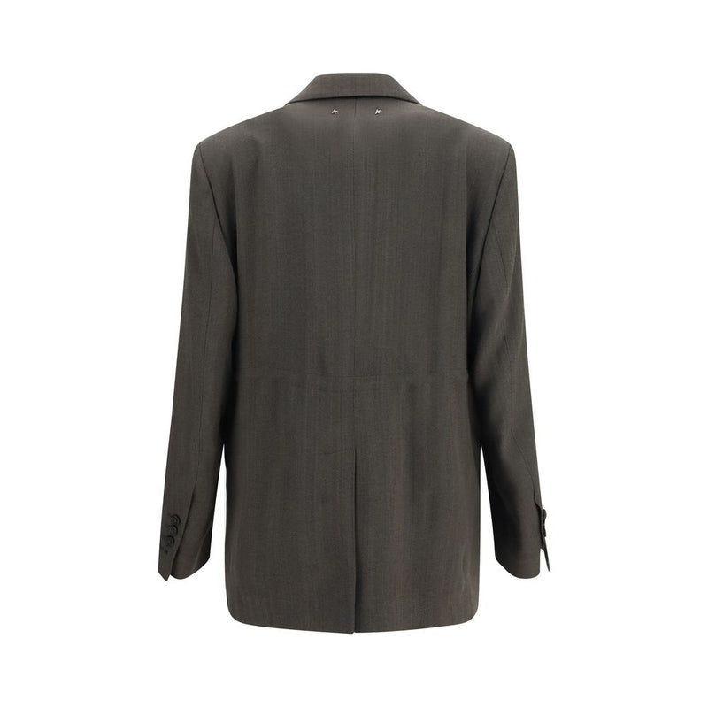 Golden Goose Bicolor Viscose Blazer