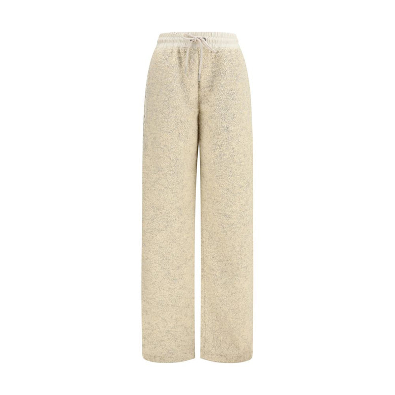 Moncler Beige Polyester Joggers (Workout Pants)