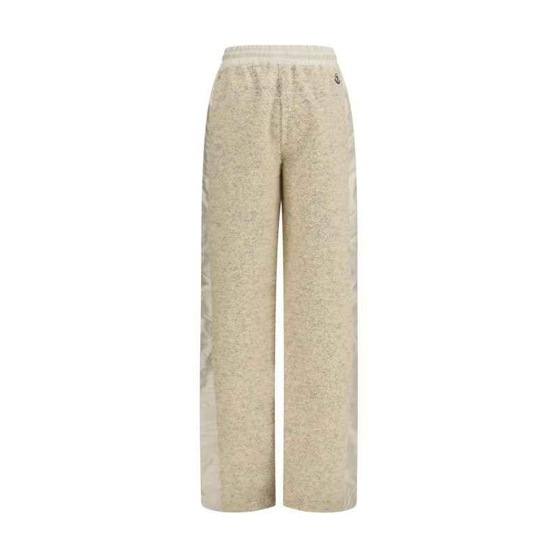 Moncler Beige Polyester Joggers (Workout Pants)