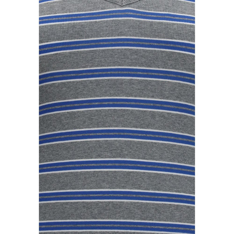 Ganni Gray Cotton Sportswear