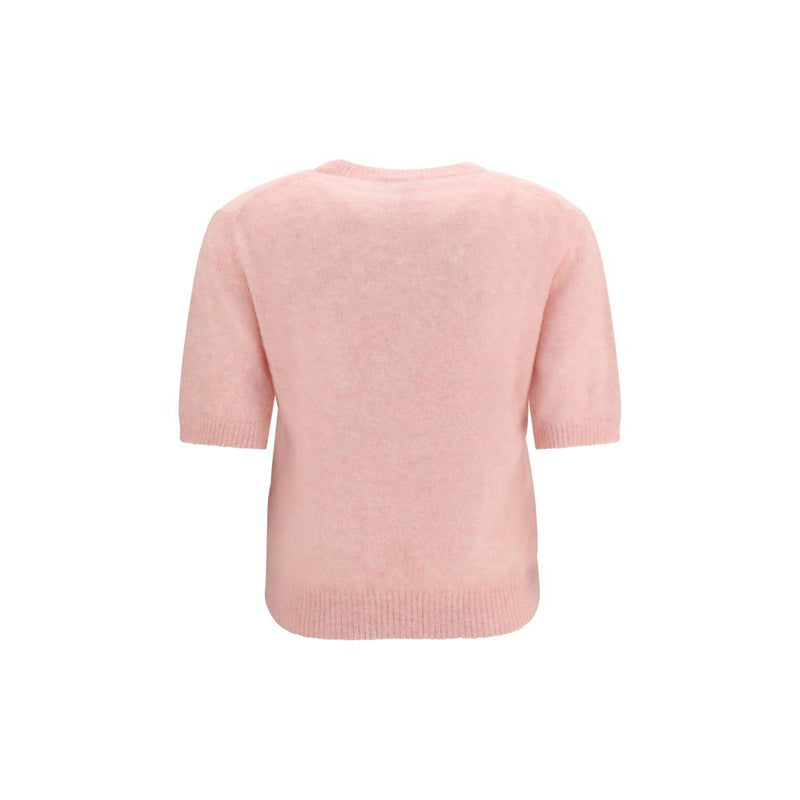 Ganni Multicolor Alpaca Vicugna Pacos T-Shirt