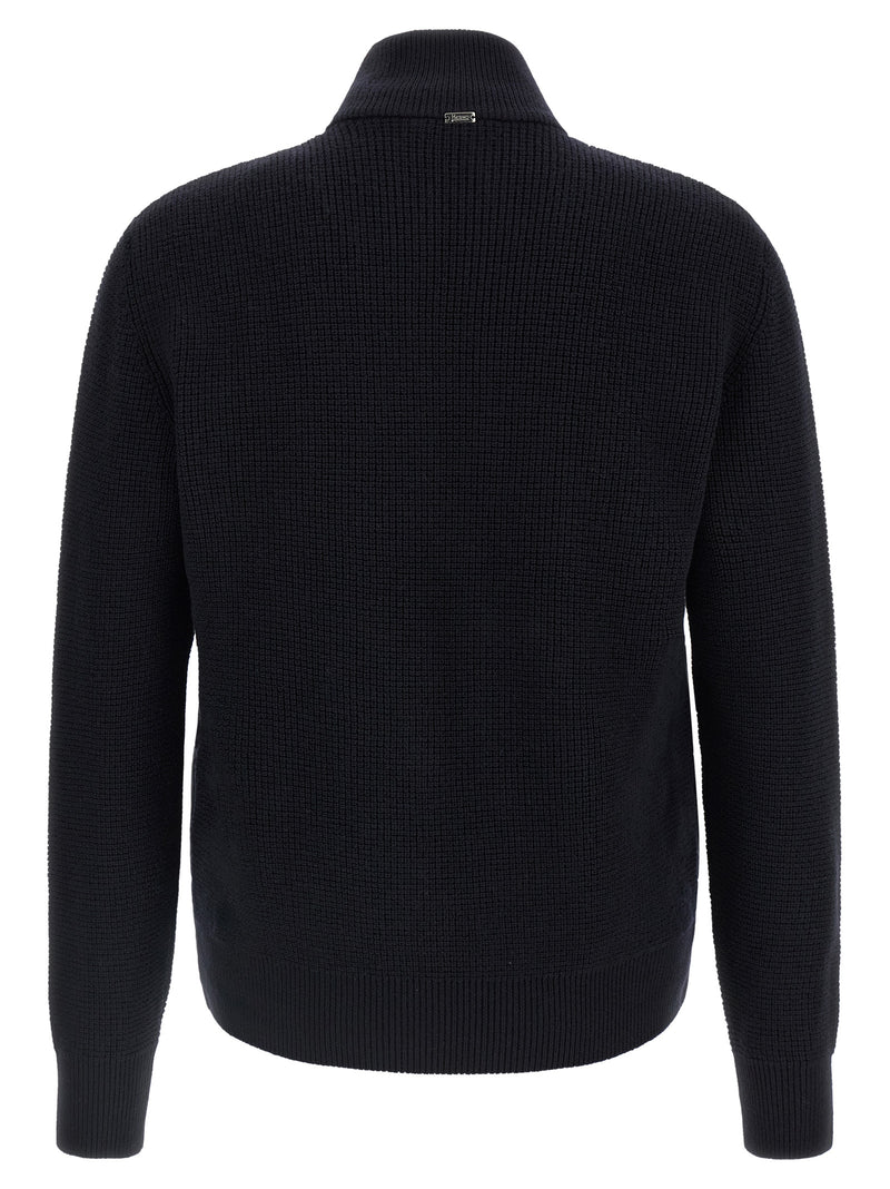 Herno Blue Wool Jacket