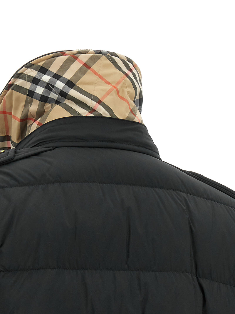 Burberry Black Polyamide Coat