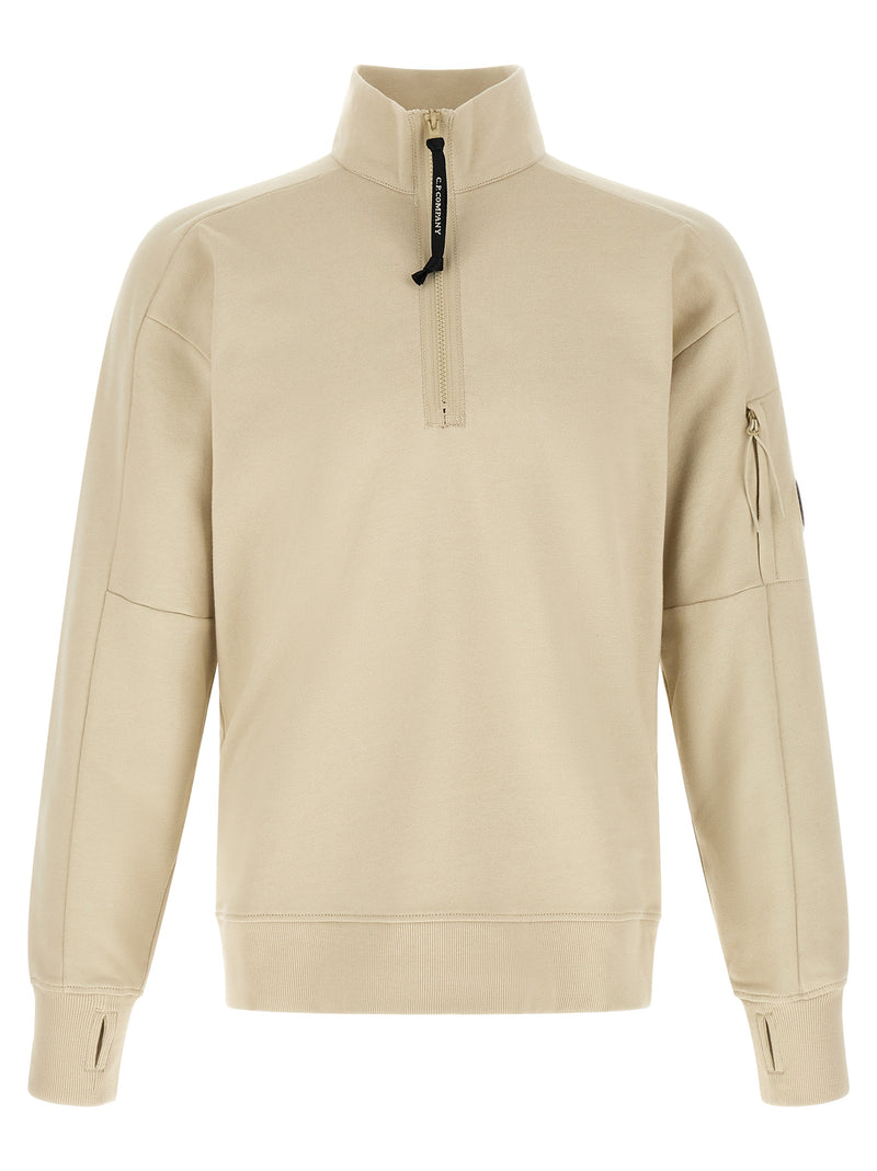C.P. Company Beige Cotton Sweatshirt
