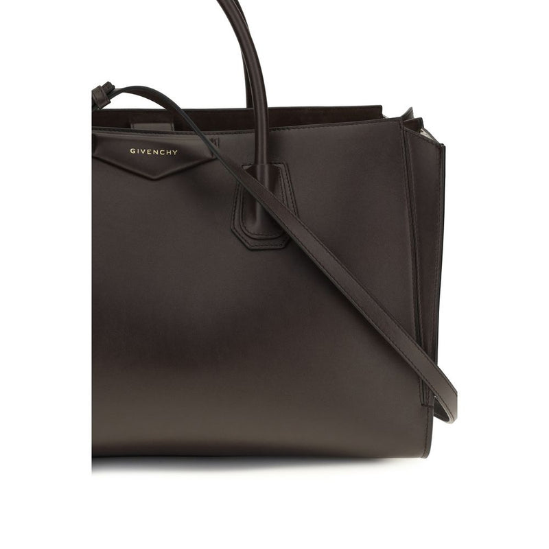 Givenchy Brown Calf Leather Bos Taurus Handbag