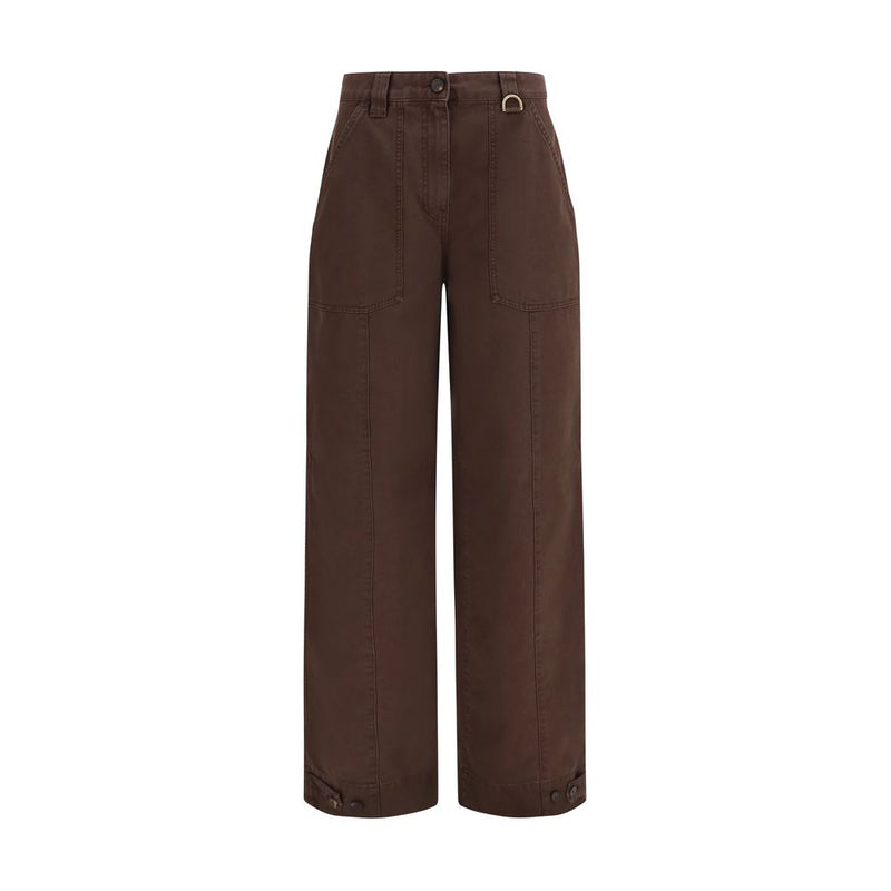 Golden Goose Brown Cotton Cargo Pants