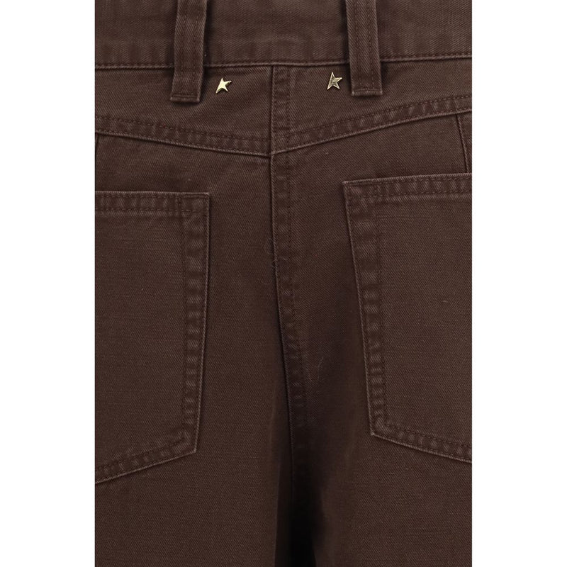 Golden Goose Brown Cotton Cargo Pants