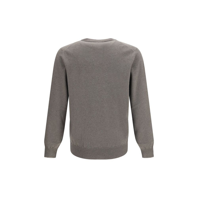 Brunello Cucinelli Gray Cashmere Sweater