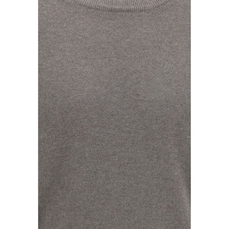 Brunello Cucinelli Gray Cashmere Sweater