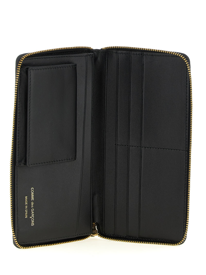 Comme Des Garçons Black Calfskin Wallet