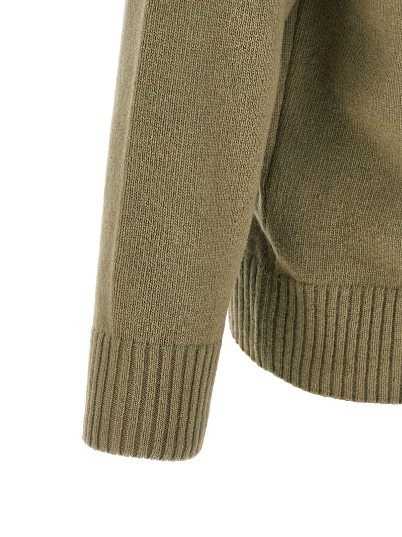 C.P. Company Bicolor Wool Cardigan