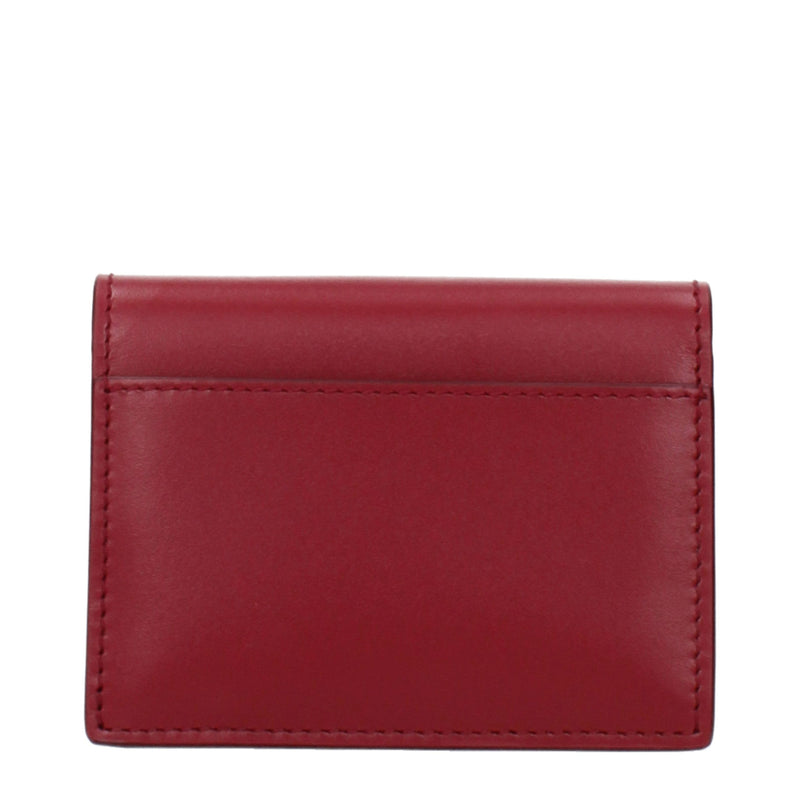 Burberry Pink Leather Cardholder
