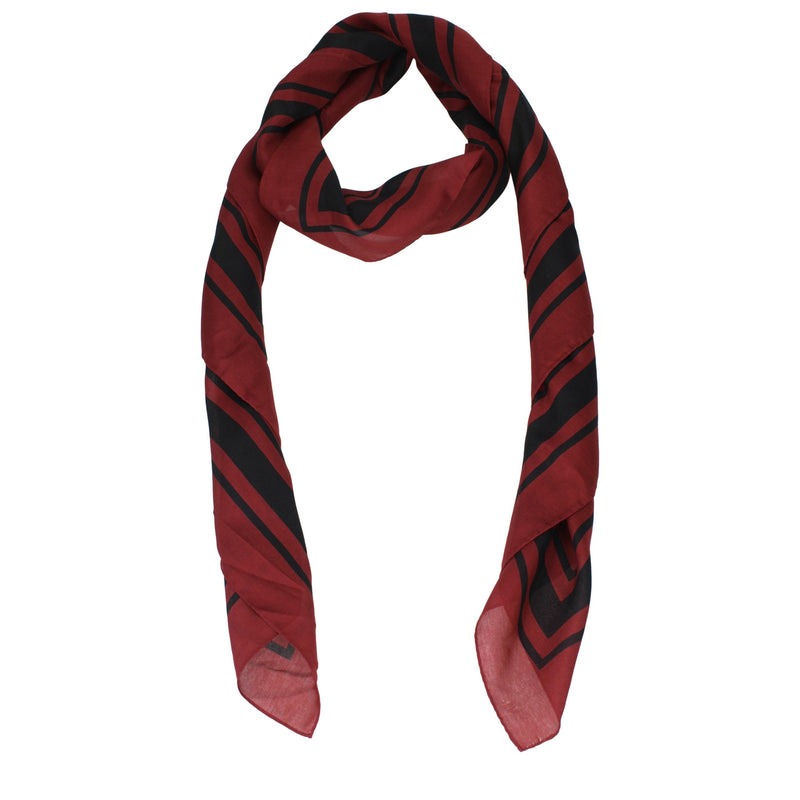 Burberry Red Cotton Foulard