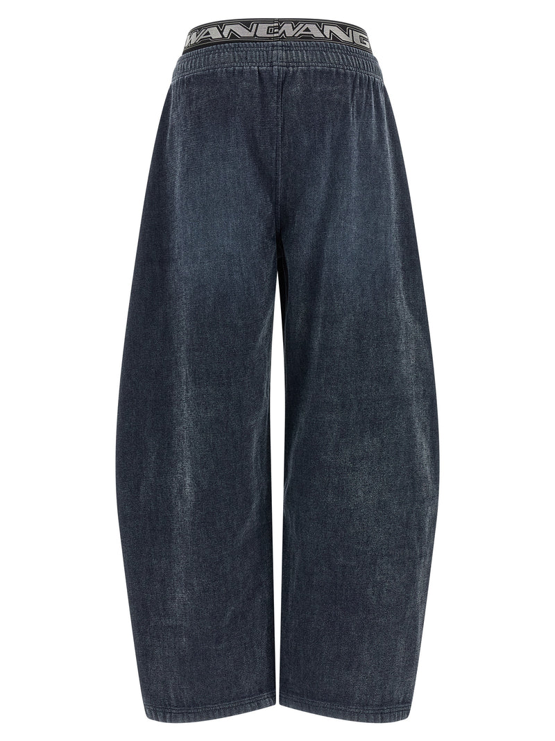 Alexander Wang Black Cotton Casual Pants