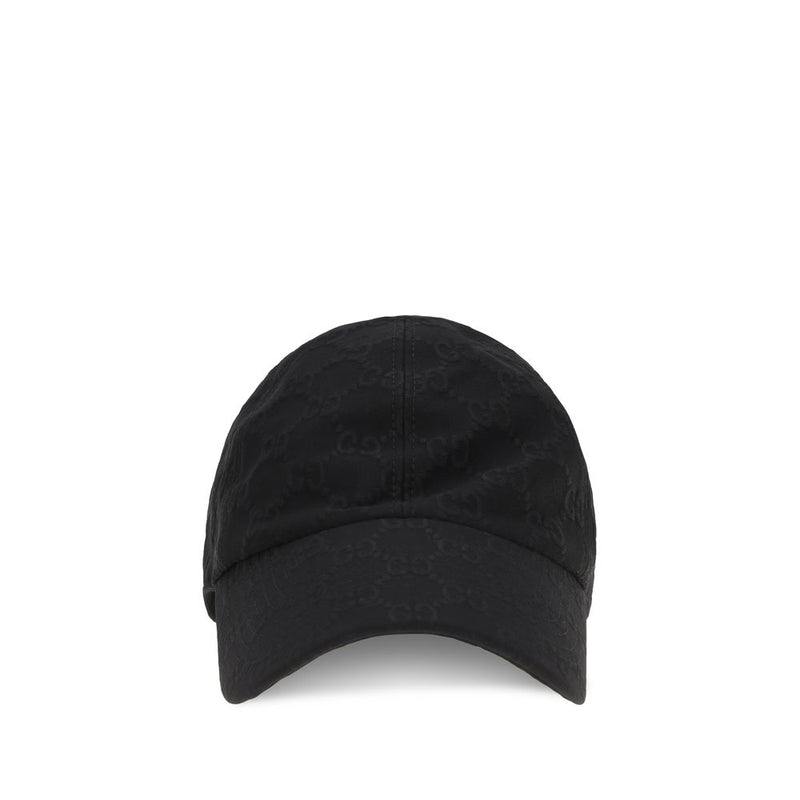 Gucci Black Cotton Cap (Baseball Hat)