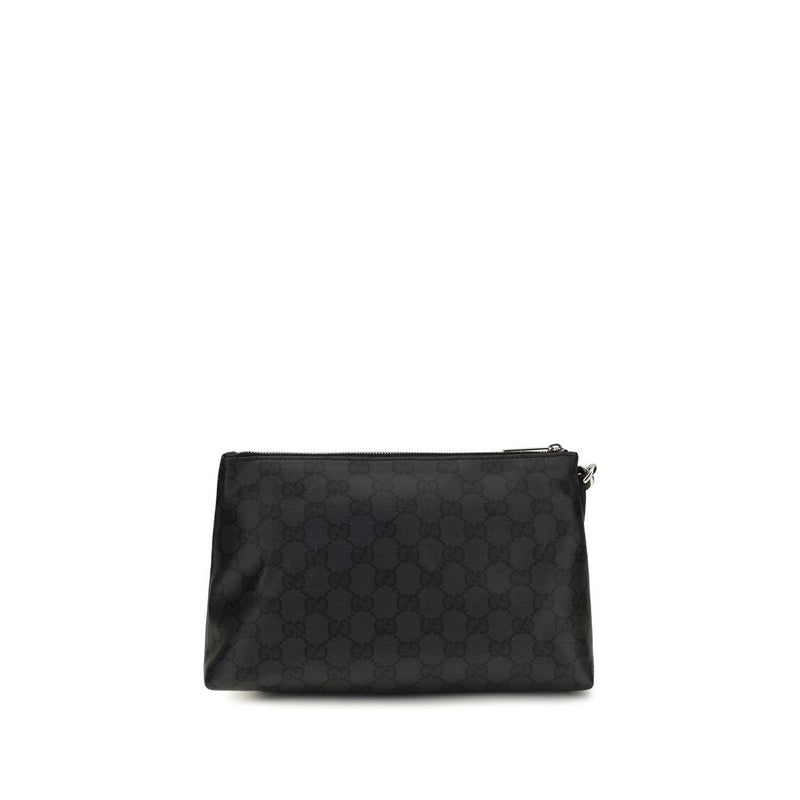 Gucci Black Fabric Shoulder Bag